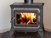 Castleton - Matte Black Castleton - Matte Black Hearthstone Wood Stove