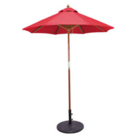 Café & Bistro Galtech International patio umbrellas