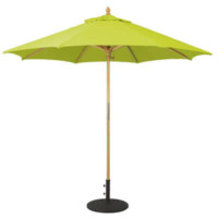 All Purpose Wood Galtech International patio umbrellas