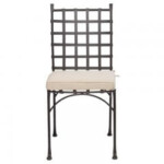 21-7302_Checker Bistro Side Chair Alfresco Home patio seating