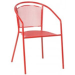 26-1100-2_Martini Stackable Iron Mesh Bistro Chair Alfresco Home patio seating