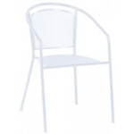 26-1113_Martini Stackable Iron Mesh Café Chair Alfresco Home patio seating