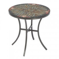 Sagrada 20in Round Side Table Alfresco Home patio tables