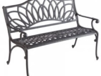 55-6010-BK_Daffodil Garden Bench Alfresco Home patio seating