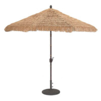 Deluxe Hand Painted Auto Tilt Galtech International patio umbrellas